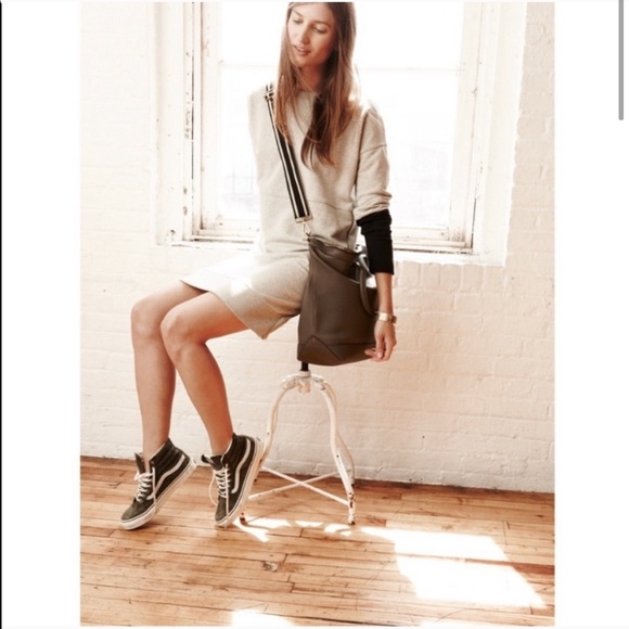 Madewell Jumpstart Sweatshirt Dress | Size M - Picture 2 of 6